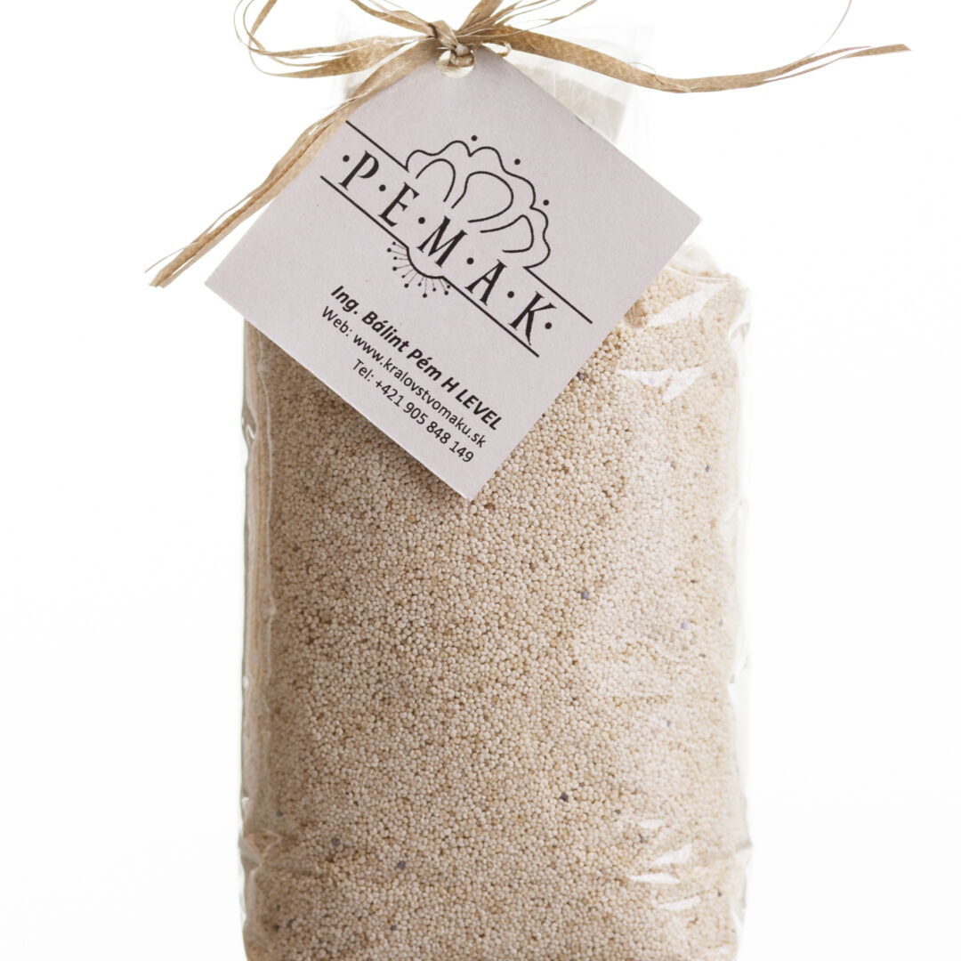 Mak biely – Ručný zber – Rôzne balenia Mak biely – Ručný zber - 250g