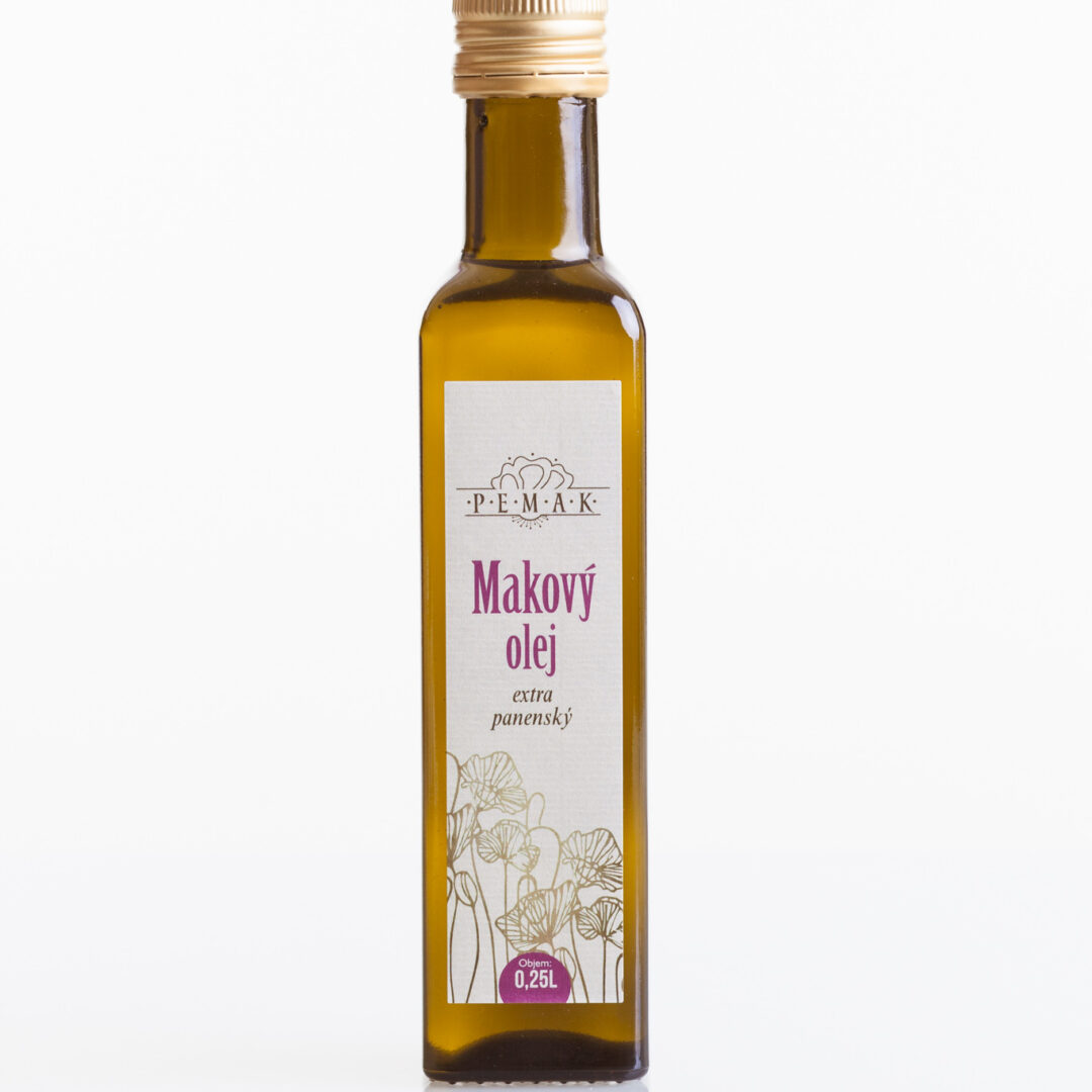 Makový olej z modrého maku 0,25 l