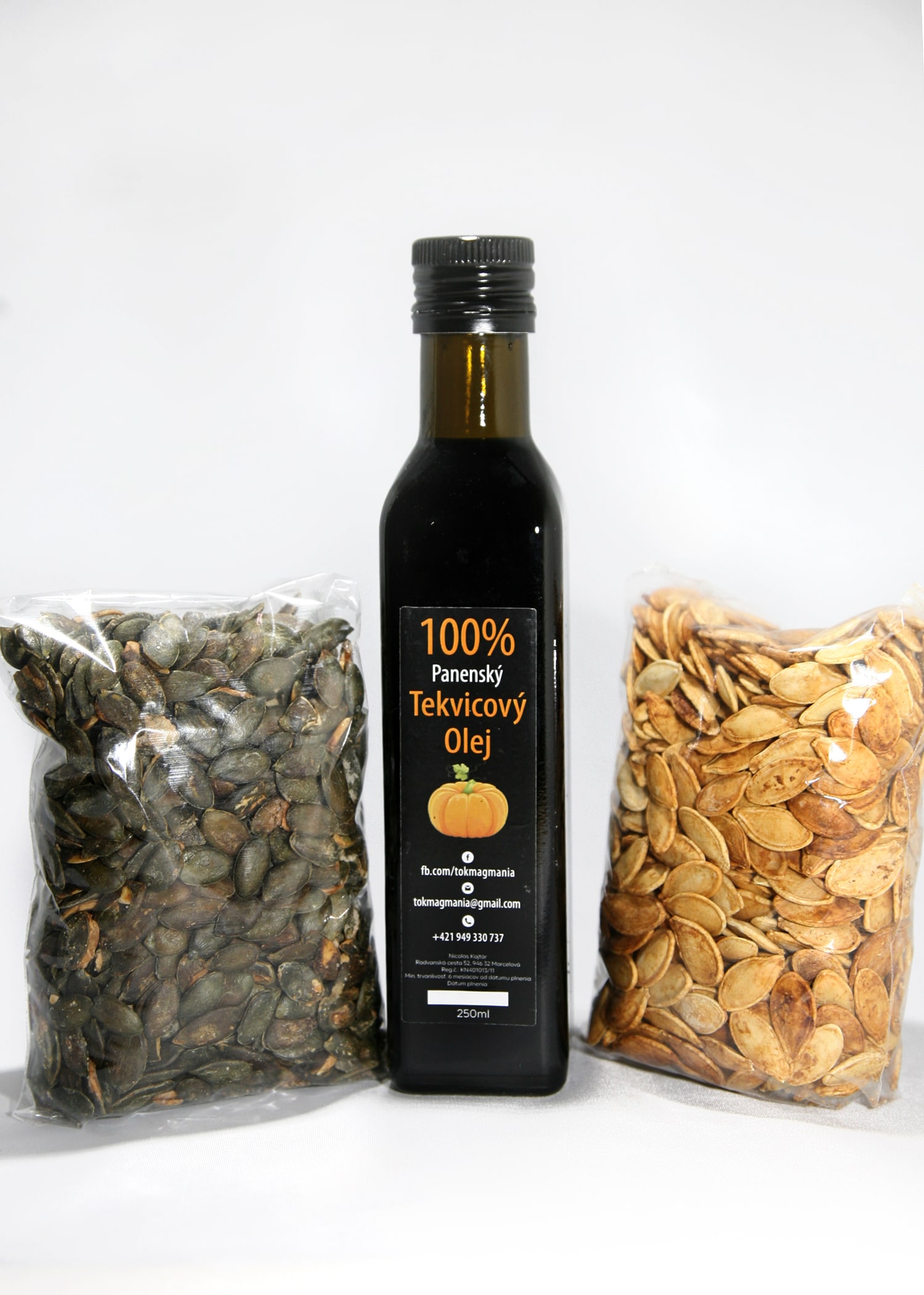 Tekvicový olej za studena lisovaný 250 ml